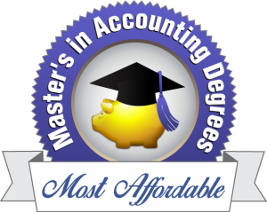 Badge - Master's in Accounting Degrees